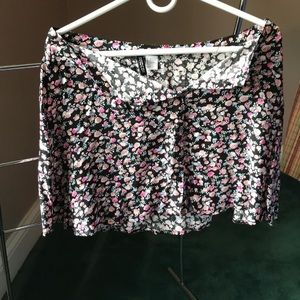 H&M floral skirt